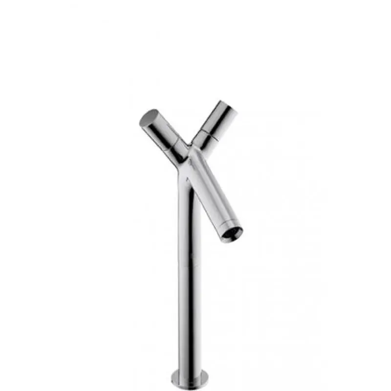 Sonderaktion Hansgrohe Axor Starck Zweigriff-Waschtischarmatur mit Ablaufgarnitur chrom 10050000