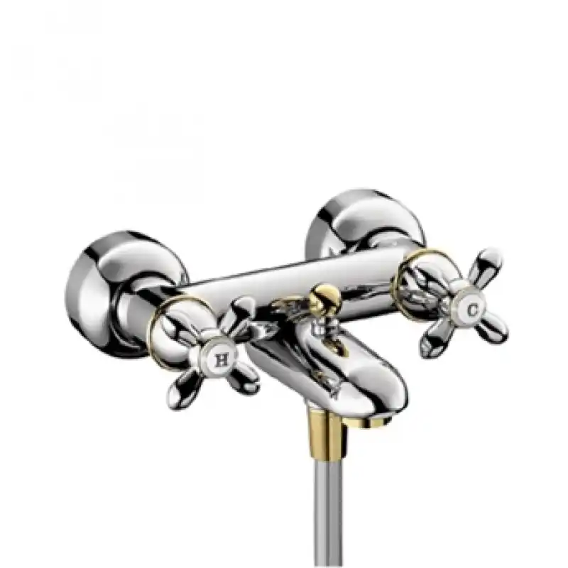 Zweigriff-Wannenarmatur Aufputz DN15 17430000 chrom Wochenendangebot