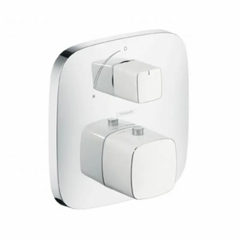 Nur Für Kurze Zeit Hansgrohe Fertigmontageset PuraVida white chrom Unterputz-Thermostatbatterie,15771400