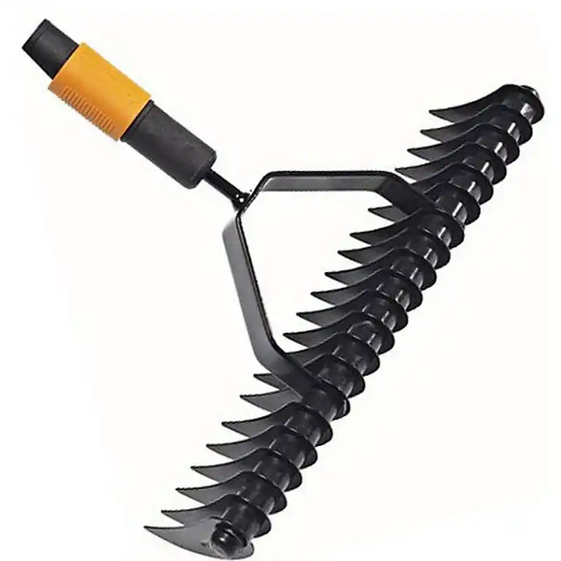 Fiskars QuikFit Rasenlüfter, 36,5cm (135513) 1000655 Neu Im Sortiment