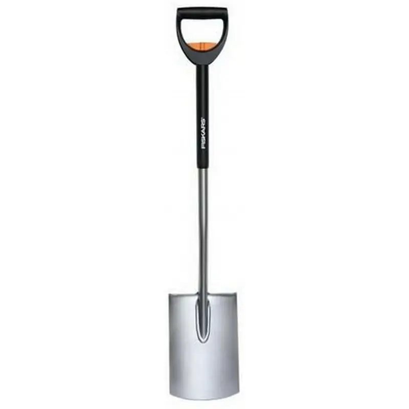 Fiskars SmartFit Telescopic Gärtnerspaten, rund 105 - 125cm (131310) 1000620 Echt