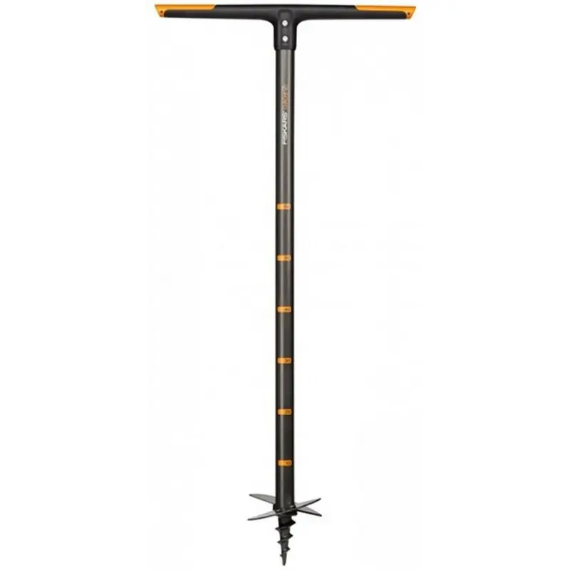 Fiskars QuikDrill L Handerdbohrer, für Löcher bis 200mm, Länge 1100mm 1000640 Nur Für Kurze Zeit