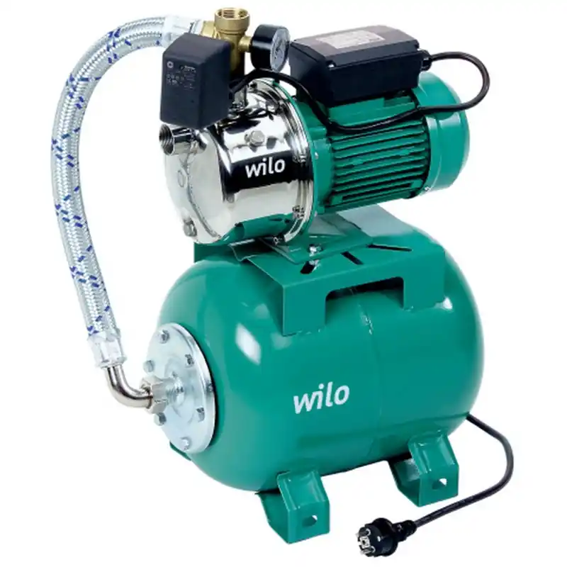 WILO JET HWJ-203 EM 24L Hauswasser Jetpumpenanlagen mit Druckbehälter 2865544 Schnäppchen