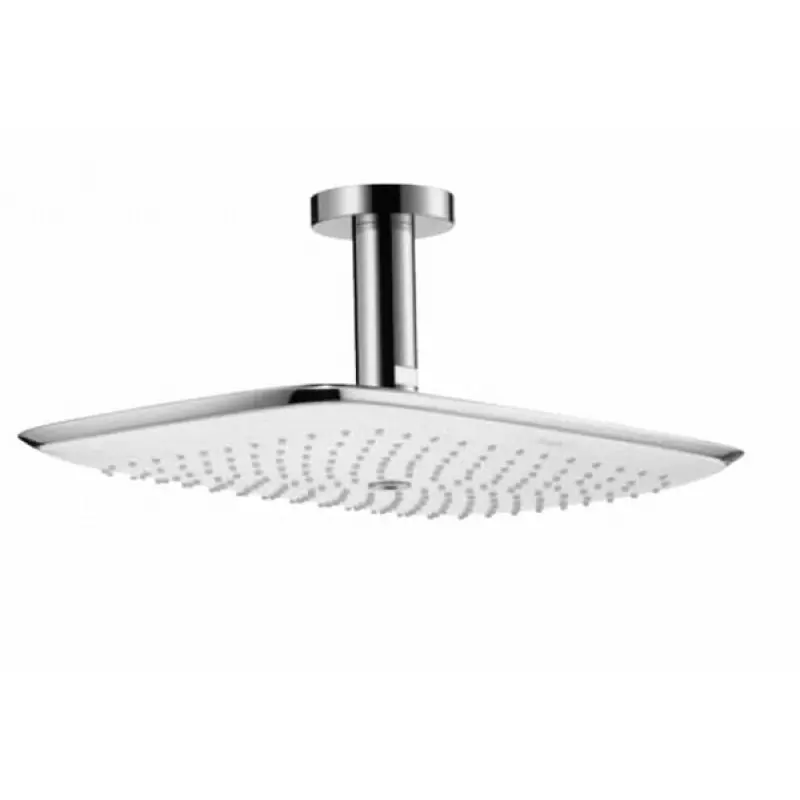 Angebot Hansgrohe PuraVida Kopfbrause 400 mm DN15 mit Deckenanschluss 100 mm chrom 28331000