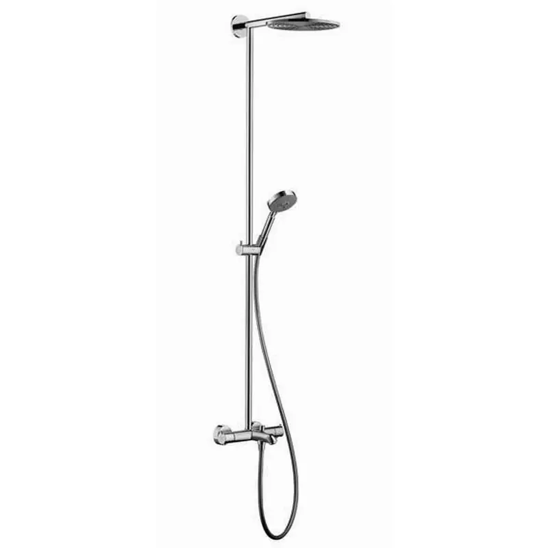 Garantierte Lieferung Hansgrohe Showerpipe Raindance 240 Wannenthermostat, Brausearm 35 cm chrom 27142000