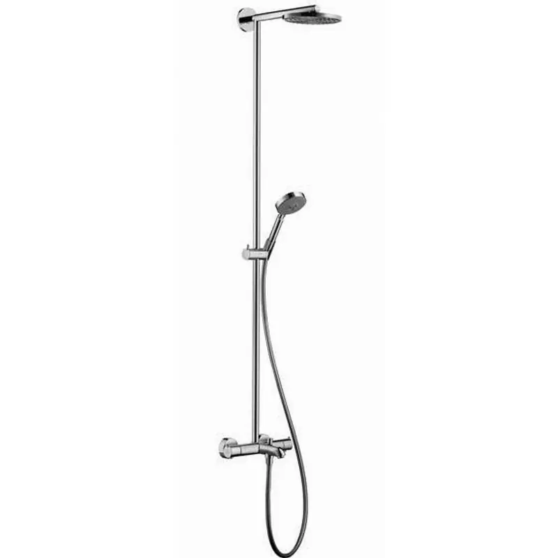 Hansgrohe Chrom Showerpipe Raindance 180 EcoSmart 27141000 Billig