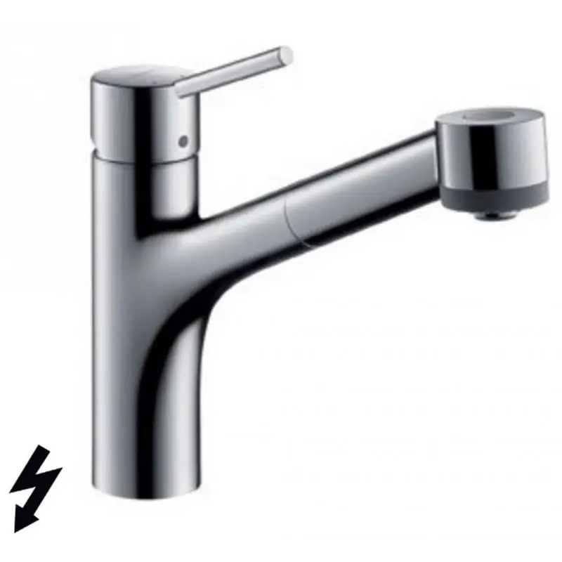 Hansgrohe Talis S Einhebel-Küchenarmatur für offene Heißwasserbereiter chrom 32842000 Versand Am Gleichen Tag
