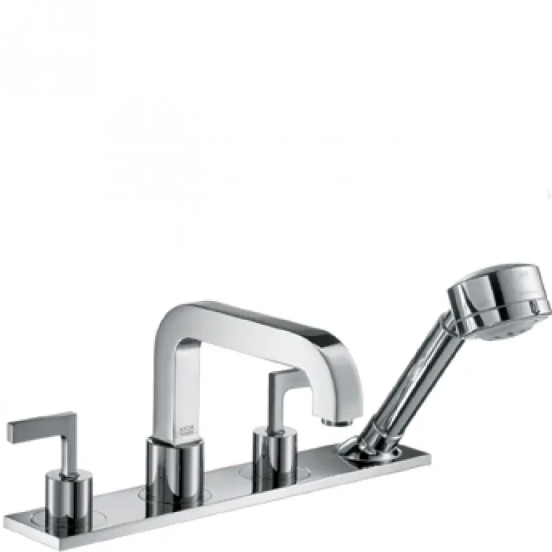 Neu Im Sortiment Hansgrohe Axor Citterio 4-Loch Fliesenrandarmatur mit Hebelgriffen 39456000