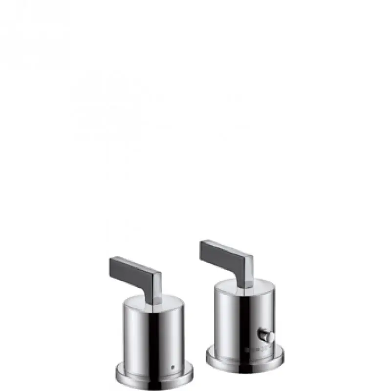 Finale Aktion Hansgrohe Citterio 2-Loch Wannenrandthermostat mit Hebelgriffen 39482000