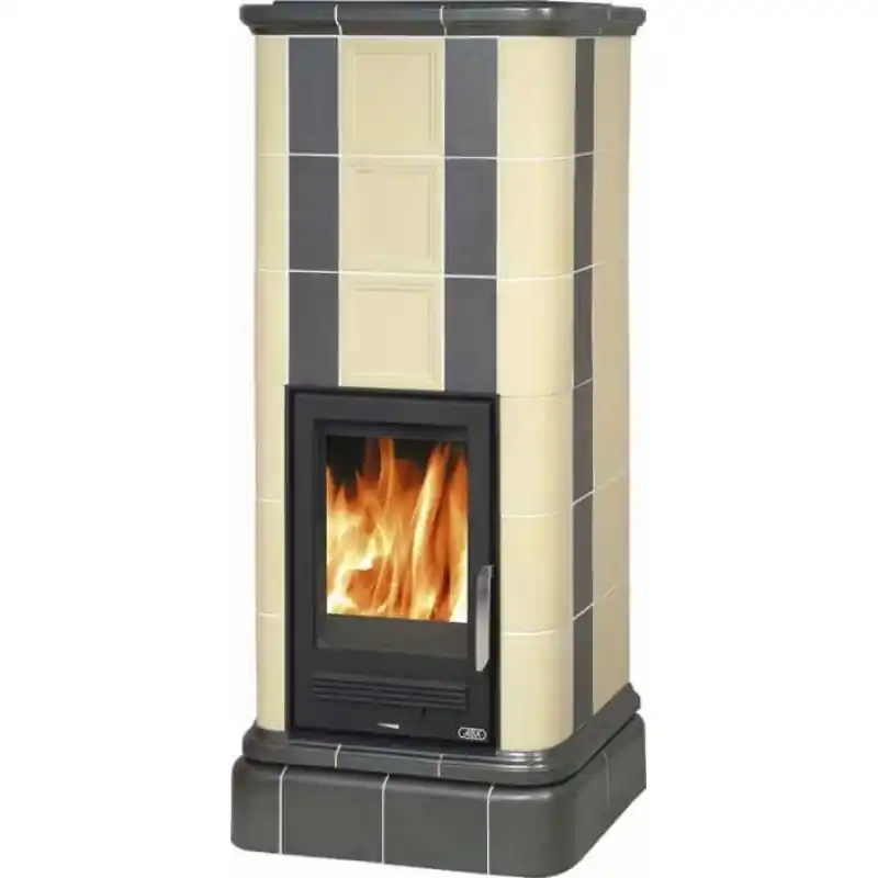 Neue Kollektion ABX KALEDONIE L color, Kachelofen, grau/sandfarbig 3009CP