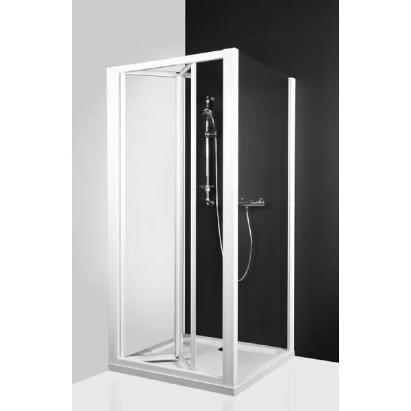 Direkt Vom Hersteller ROLTECHNIK Duschecke CDZ2/700 silbern/transparent 342-700000-01-02 Falttür in Nische