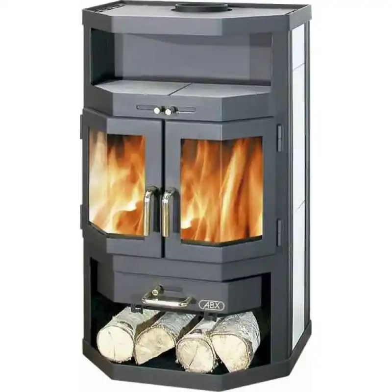 Billig ABX HELSINKI Holz-Kaminofen 4645-6