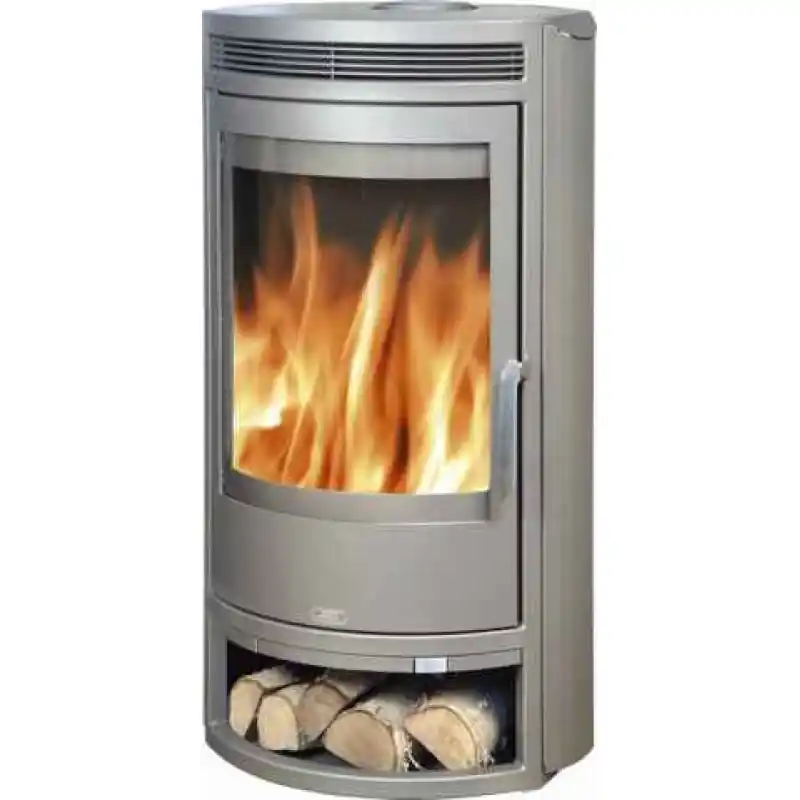 ABX ARKTIS 4655-4-II Holz-Kaminofen, grau 4655-4S Finale Aktion
