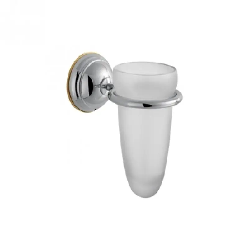 Hansgrohe Axor Carlton Zahnputzbecher chrom/gold optik 41434090 Neu Im Sortiment