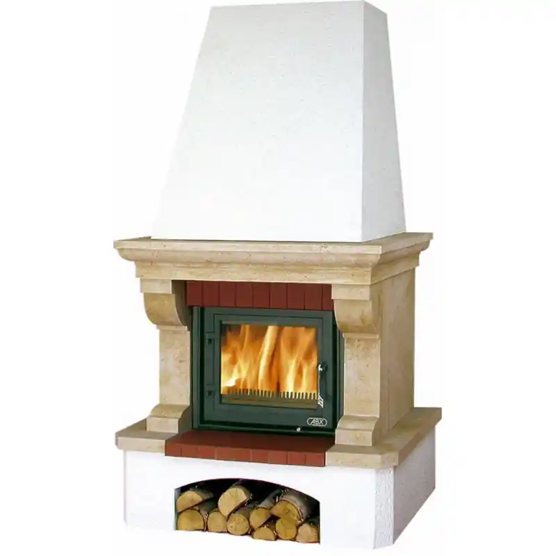 ABX Kamin GLASGOW KLASIK 4000, Holzsims Finale Aktion