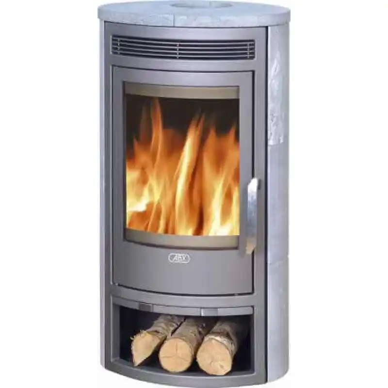 ABX ARKTIS 4655-4-II Holz-Kaminofen, grau - Speckstein 4655-4M Markenware