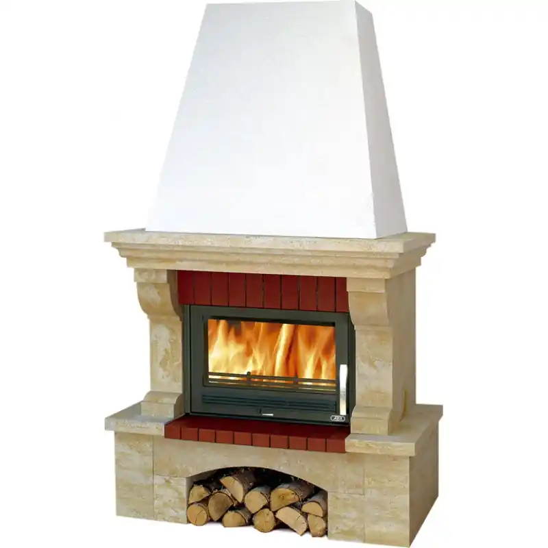 ABX Oxford Klasik 4011, Kamin, Sockel Sandstein, Simse Sandstein Bestseller