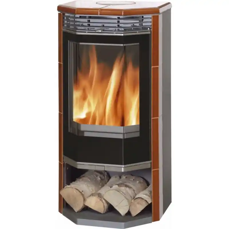 ABX ARDEN Holz-Kaminofen, kastanienbraun 4662 Mega-Angebot