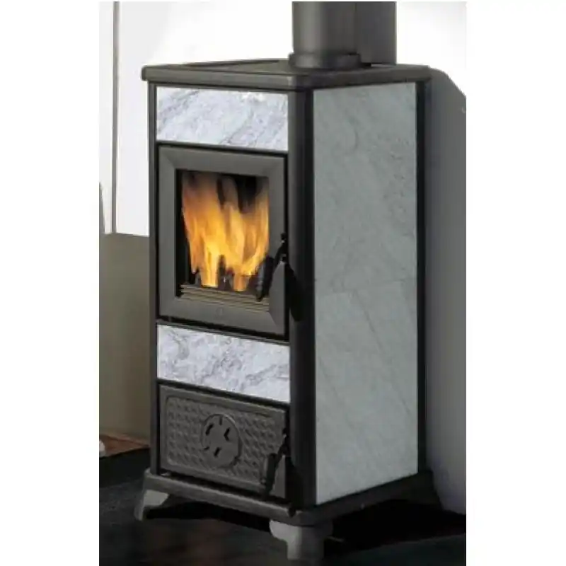 EDILKAMIN ELF Holz-Kaminofen luftgeführte 434550 Heißes Angebot