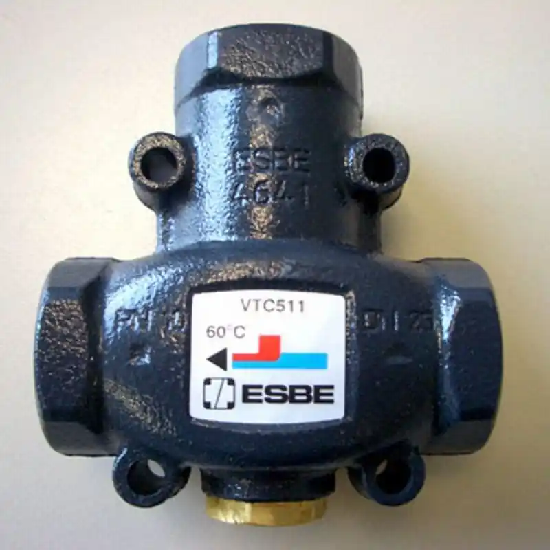 ESBE thermisches Ladeventil Serie VTC 511 Öffnungstemp.50 Grad, Kvs 9, 1" IG 51020100 Begrenztes Angebot
