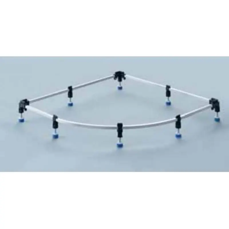 Kaldewei Duschwannen-Fuss-Rahmen FR 5300 100 x100 cm für Arrondo 530000170000 Must-Have