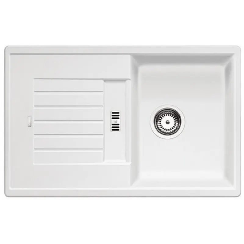 BLANCO Zia 45 S Silgranit PuraDur II Einbauspüle weiß, 514726 Abverkauf