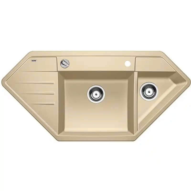 BLANCO LEXA 9 E Silgranit PuraDur II champagne 515110 Aktuell