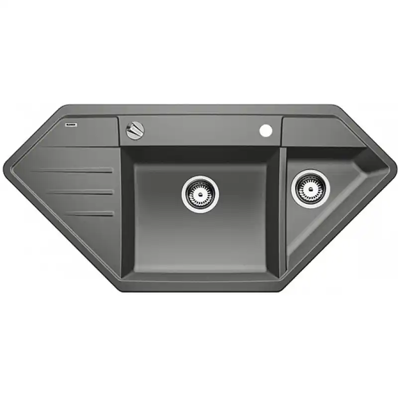 BLANCO LEXA 9 E Silgranit PuraDur II alumetallic 515107 Top-Preis