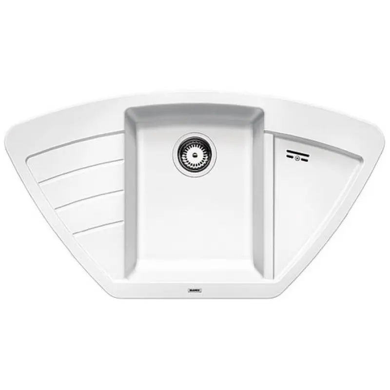 BLANCO Zia 9 E Küchenspüle weiß, 514758 Preisreduziert