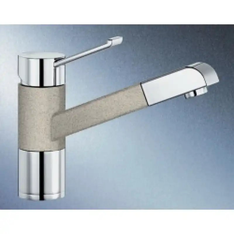 Markenprodukt BLANCO Blancozenos-S Küchenarmature sandfarbig/chrom 517825