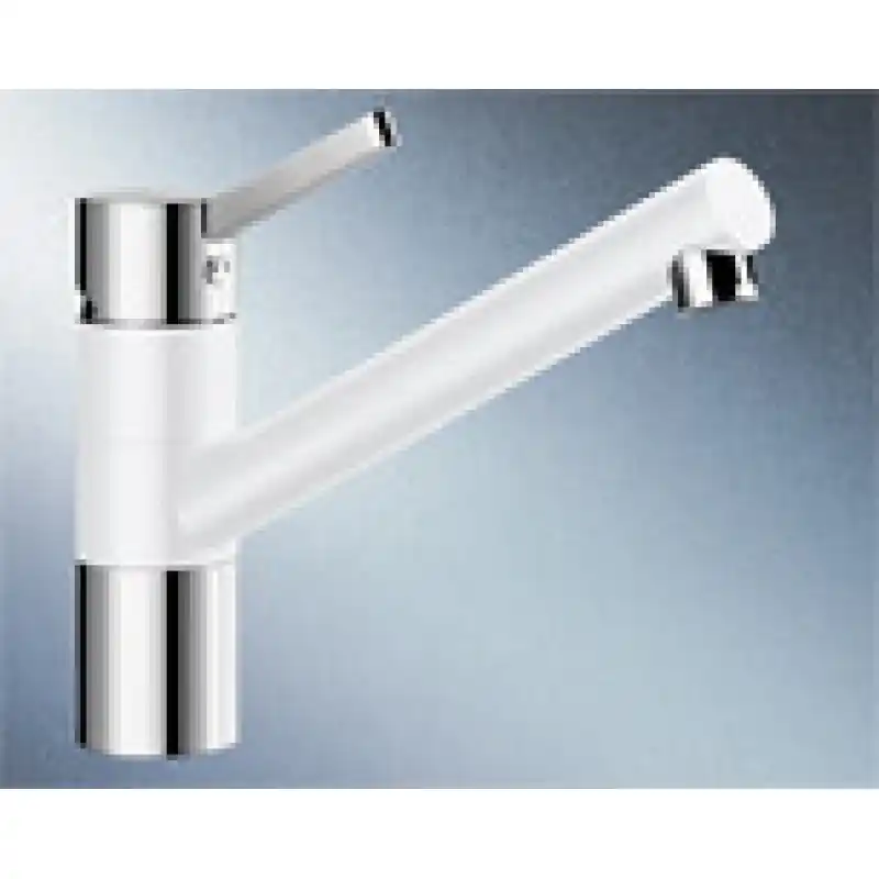 Neue Ware BLANCO Küchenarmatur Tivo weiß / chrom 517603