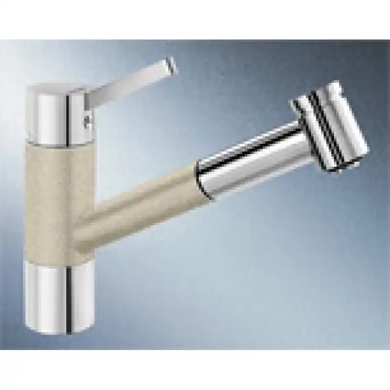 Schnäppchen BLANCO BlancoTivo-S sandfarbig /chrom 517616