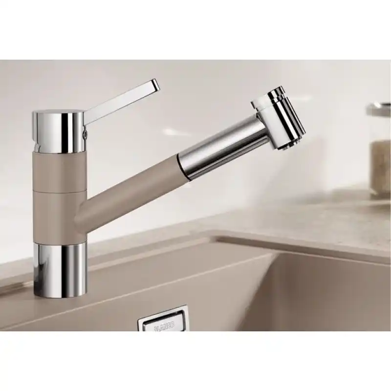 BLANCO TIVO-S tartufo /chrom 517619 Schneller Versand