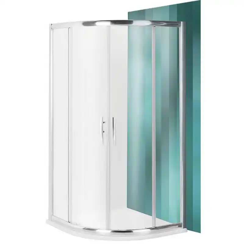 Neuheit ROLTECHNIK Duschecke PXR2N/1000 brillant/transparent, 1850mm 531-100R55N-00-02