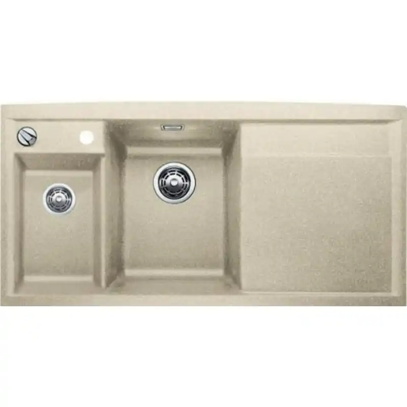 BLANCO Axia II 6 S Spüle links mit exzenter sand 516862 Kracherpreis