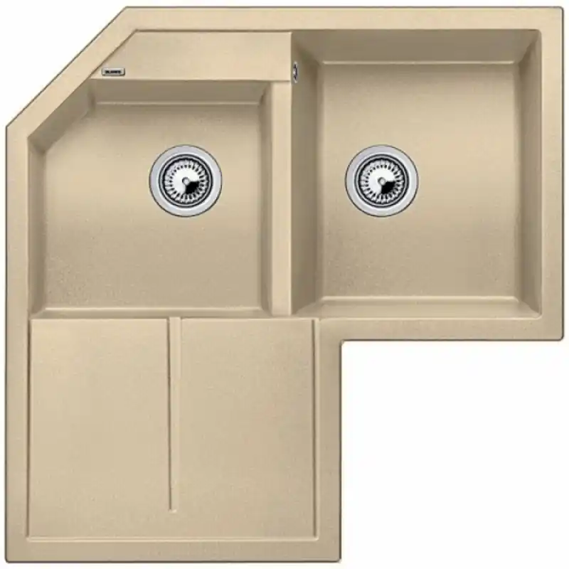 Expressversand BLANCO METRA 9 E Küchenspüle beige champagne 515570