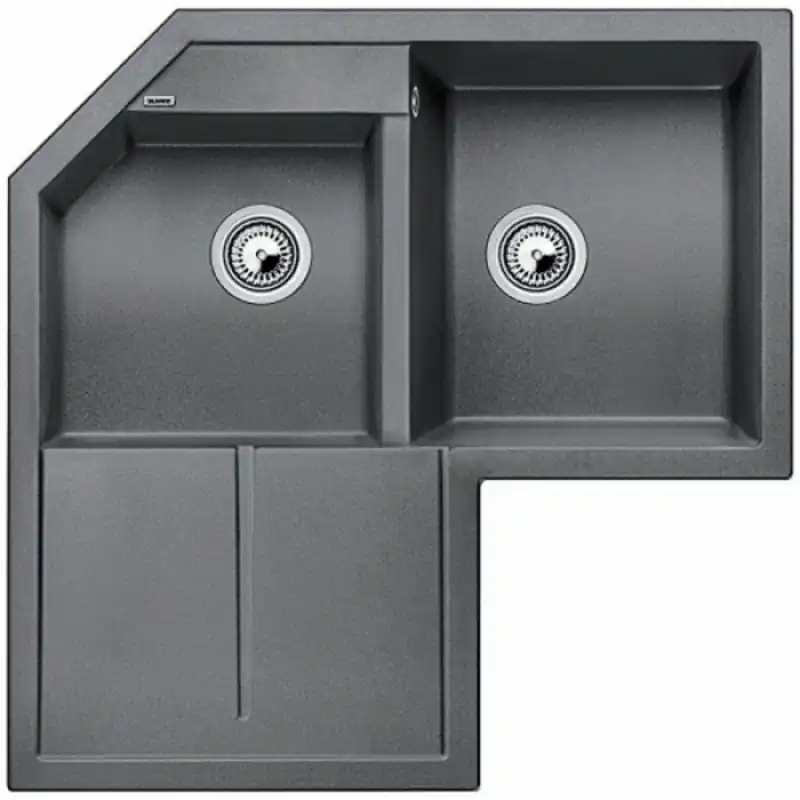 BLANCO METRA 9 E Küchenspüle alumetallic 515567 Must-Have