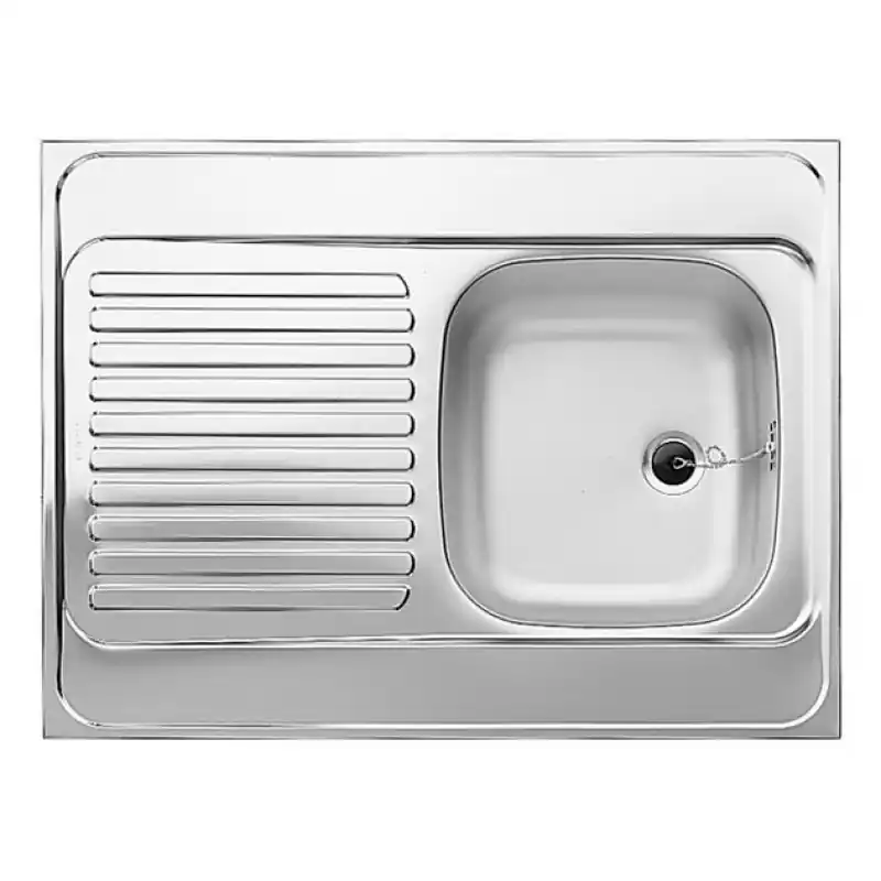 Expressversand BLANCO R-ES Auflagespüle Edelstahl, 80x60 cm, 510500