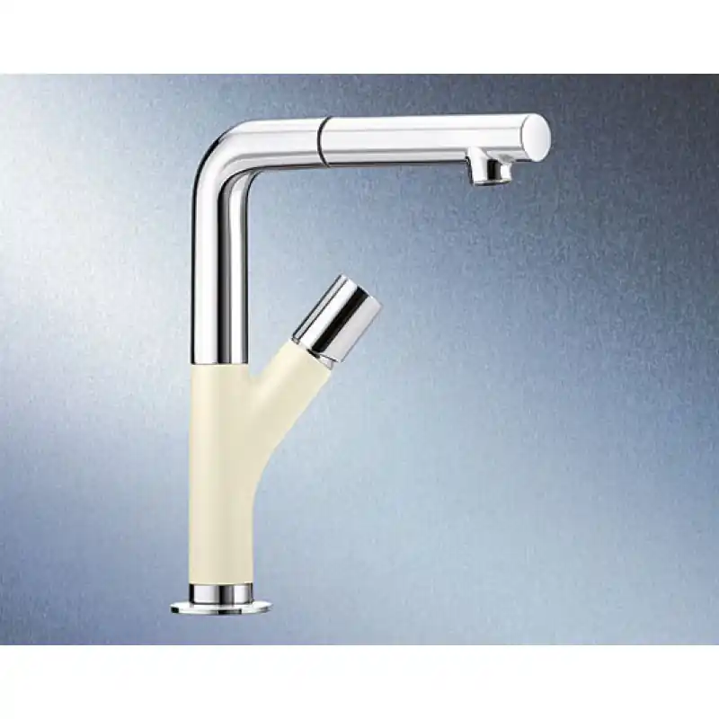 BLANCO YOVIS-S mit Schlauchbrause jasmin/chrom 518296 Versand Am Gleichen Tag