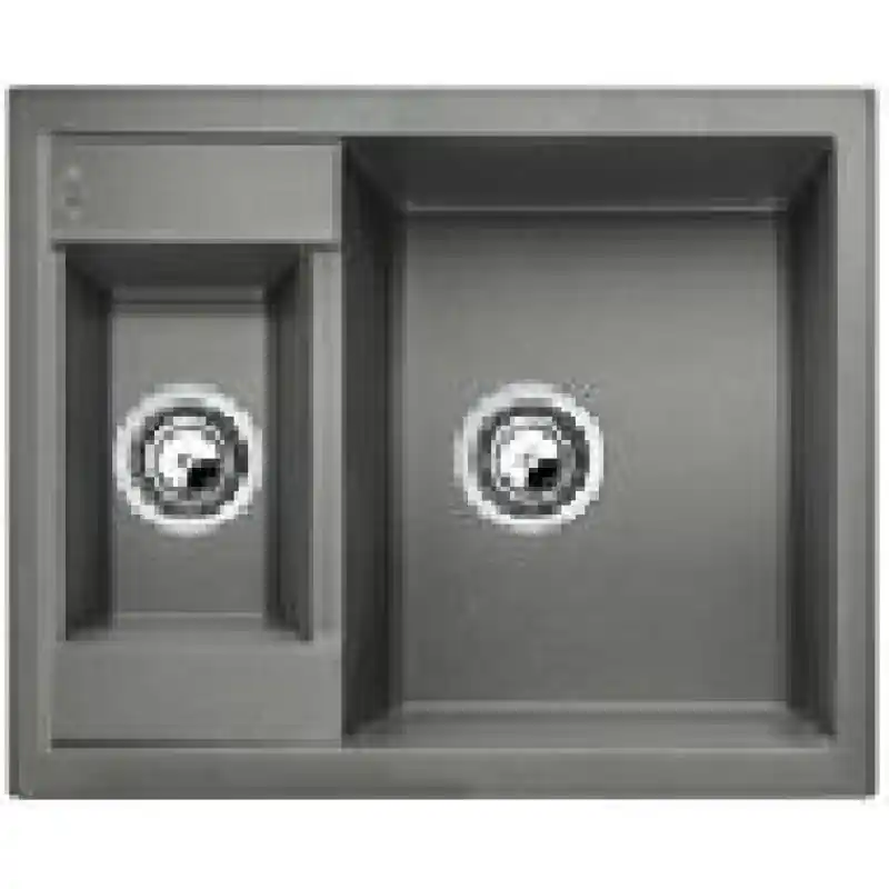 Ausverkauf BLANCO METRA 6 Küchenspüle alumetallic 516172 Siphon komplett