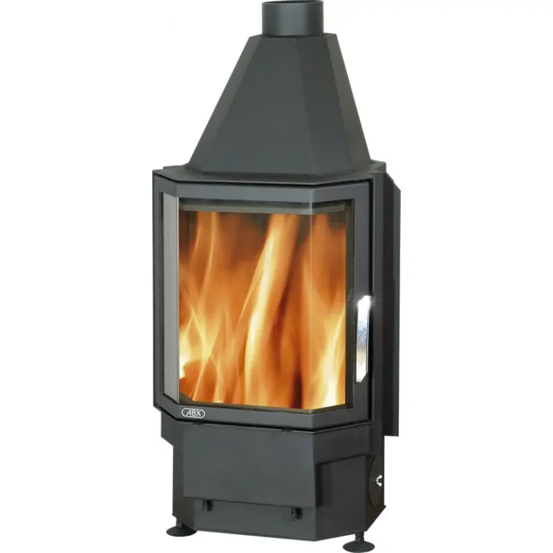 Zertifiziert ABX DERBY 657 Holz-Kamineinsatz, 6572008L