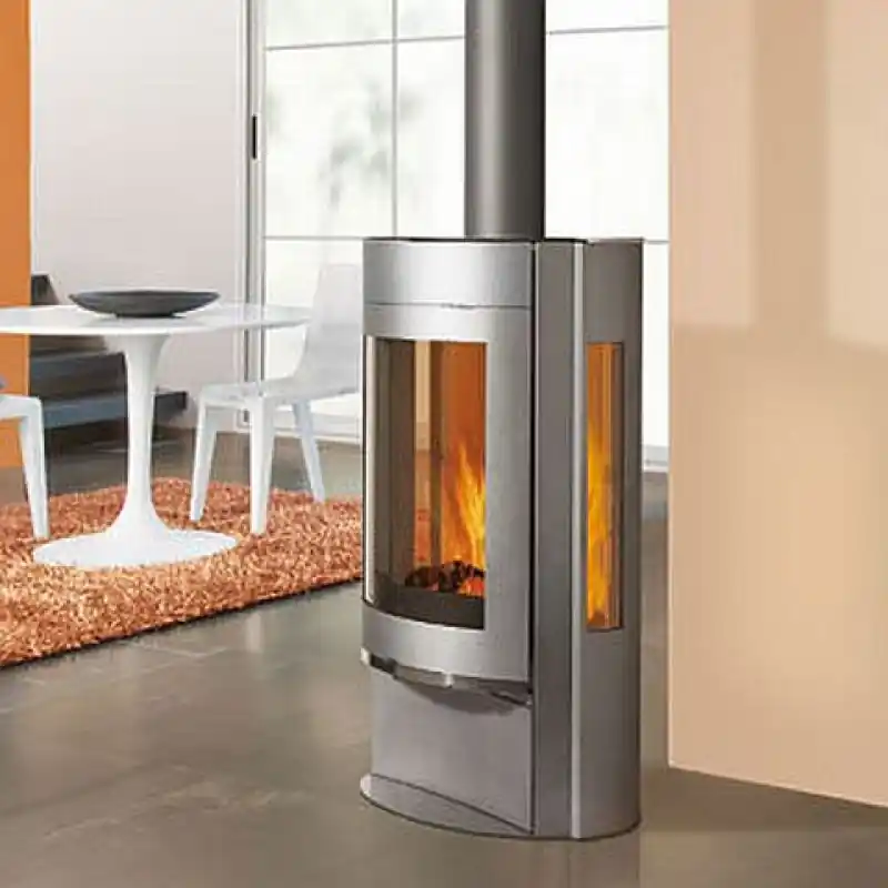Echt EDILKAMIN ELLE Holz-Kaminofen, luftführend, 640890