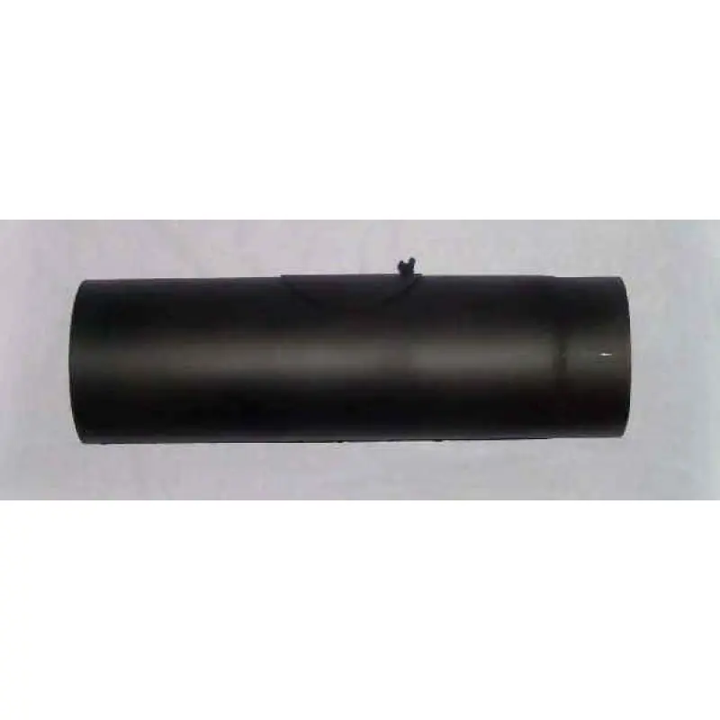 Rauchrohr O150 x 250 x 1,5 mm mit Reinigungsöffnung anthrazit Top-Angebot