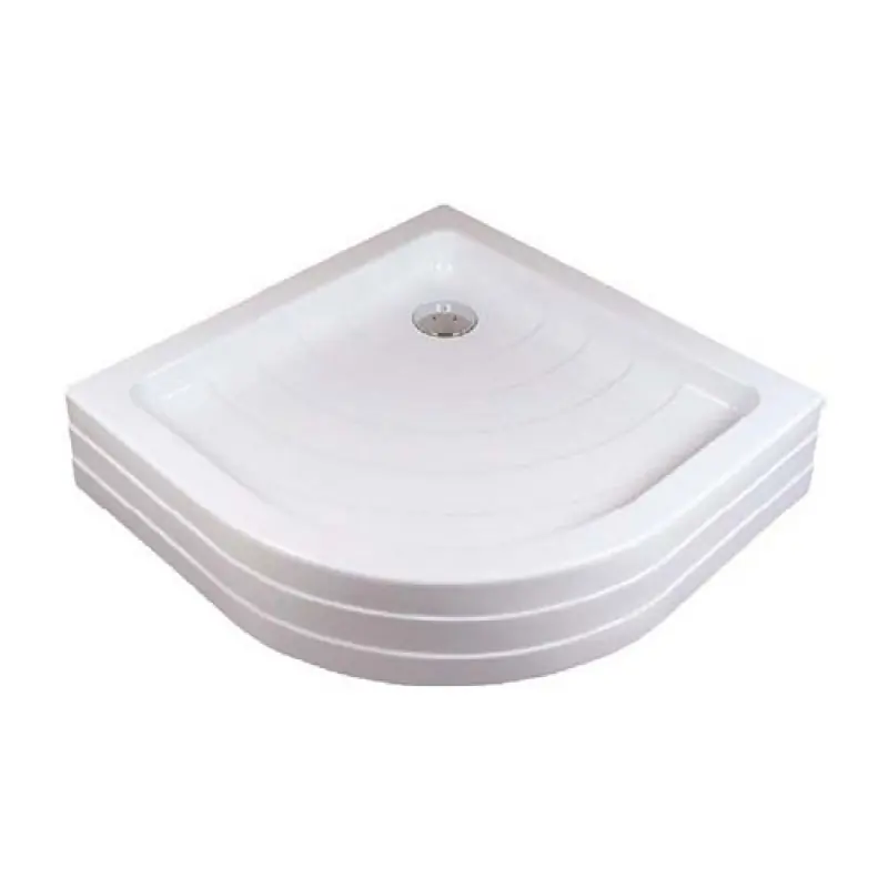 Billig RAVAK KASKADA RONDA 80 PU Duschwanne 80x80 cm A204001120