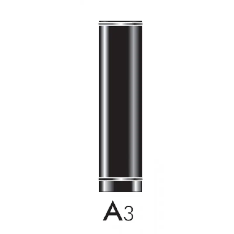 Sonderangebot Rohr 80/1000 mm schwarz EBAS950/80N