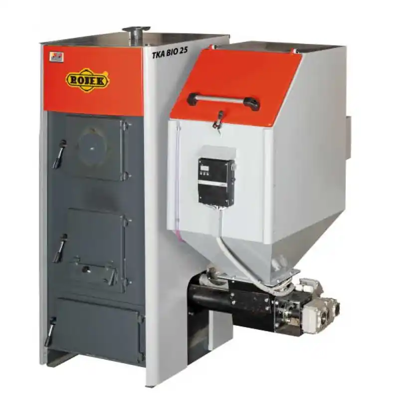 Markenprodukt Kessel ROJEK TKA 25 Bio Speicher 500 l recht