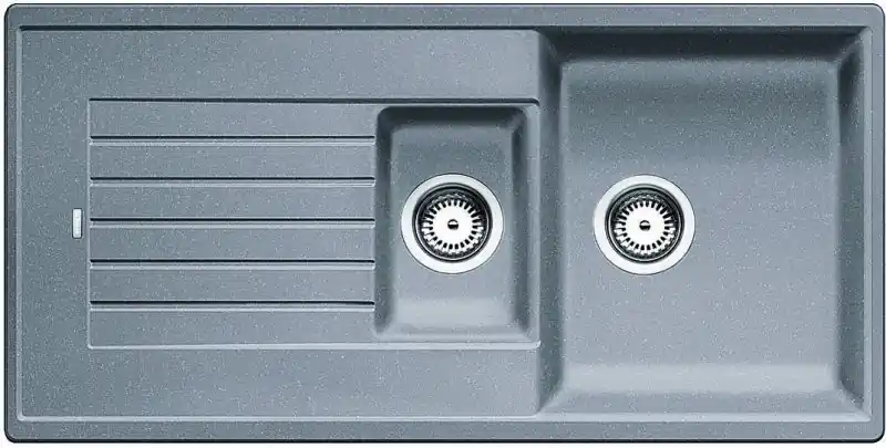Top-Preis BLANCO Zia 6 S Silgranit PuraDur II , Einbauspüle felsgrau, 518940