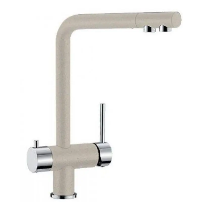 BLANCO Fontas Küchenarmatur sandfarbig / chrom 518509 Super-Preis