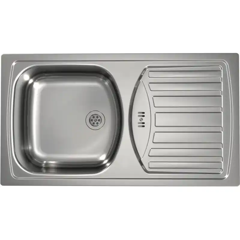 Sichere Zahlung ALVEUS BASIC 150 Edelstahlspüle, 780 x 435 mm, Satin 1009158