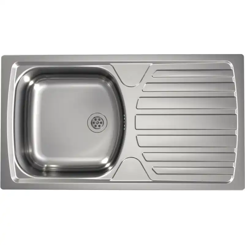 ALVEUS BASIC 170 Edelstahlspüle, 780 x 435 mm, Satin 1083404 Ausverkauf